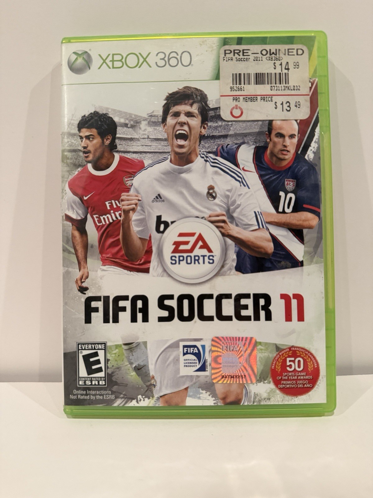 FIFA Soccer 11 (Microsoft Xbox 360, 2010)