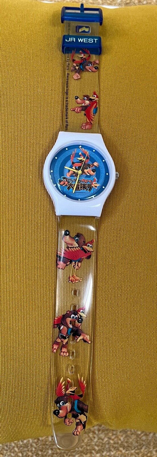 RARE 1998 Banjo-Kazooie Nintendo Rareware Watch JR West Japan