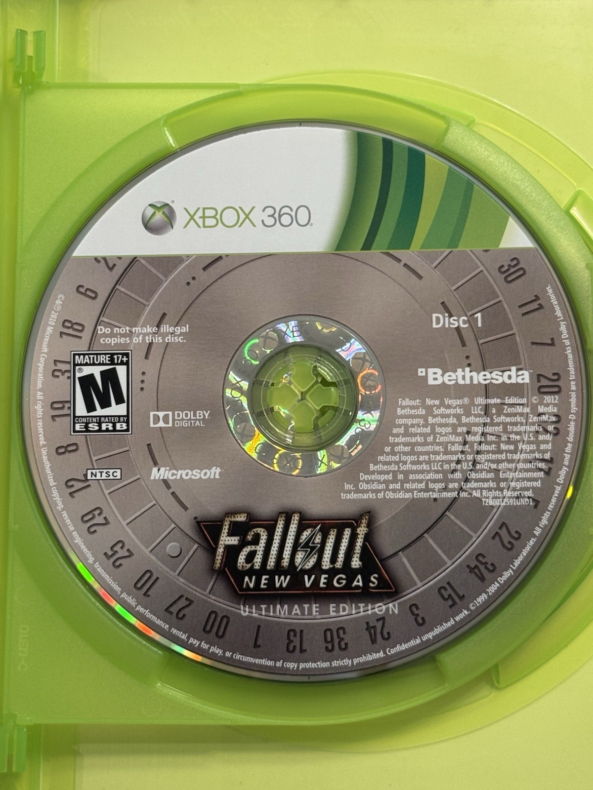 Fallout: New Vegas [Ultimate Edition] (Xbox 360, 2010) CIB Complete TESTED
