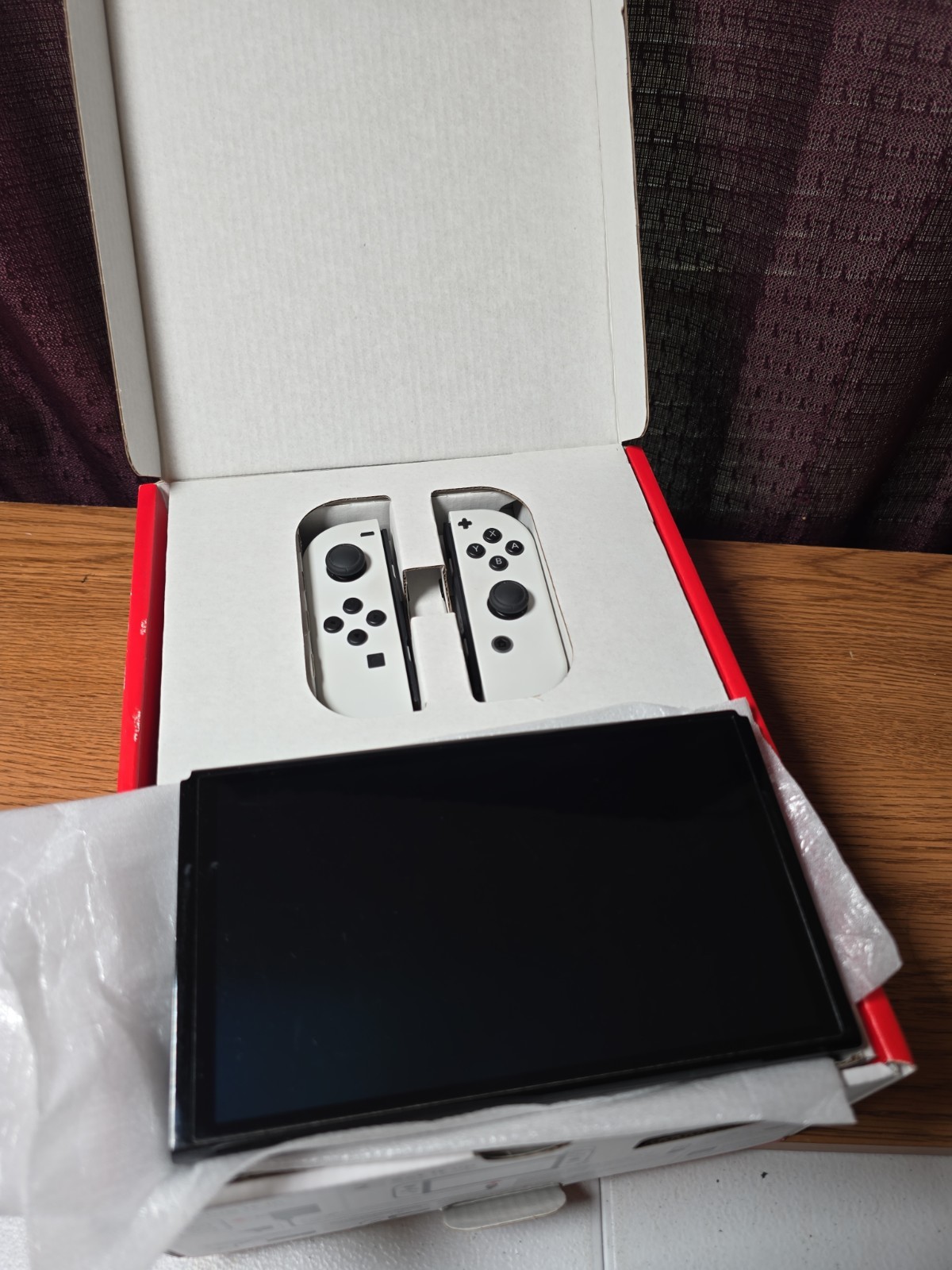 Nintendo Switch OLED Model HEG-001 Handheld Console – 64GB – White