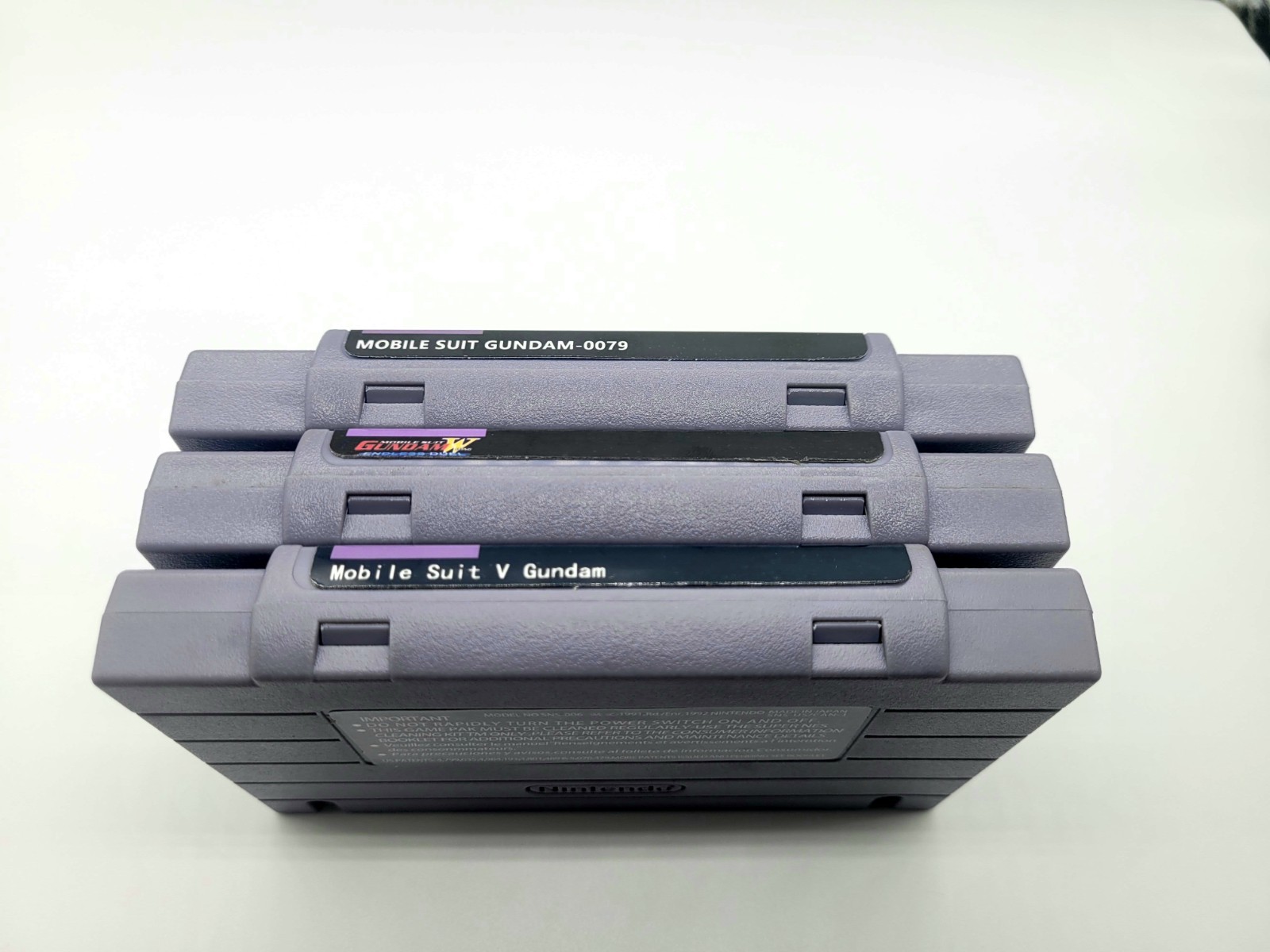 Super SNES Gundam Wing Endless Dual/Mobile Suit Gundam V/0079