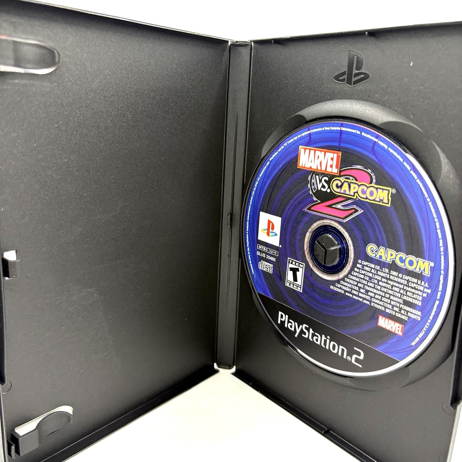PS2 Marvel vs Capcom 2 PlayStation 2 OEM Case & Reprinted Artwork