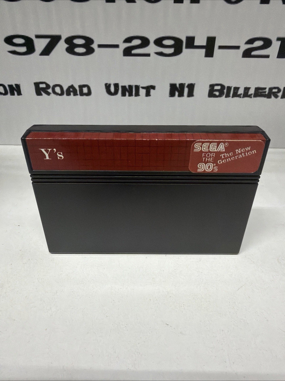 Ys the Vanished Omens Authentic, Tested – Sega Master System – No Poster Map