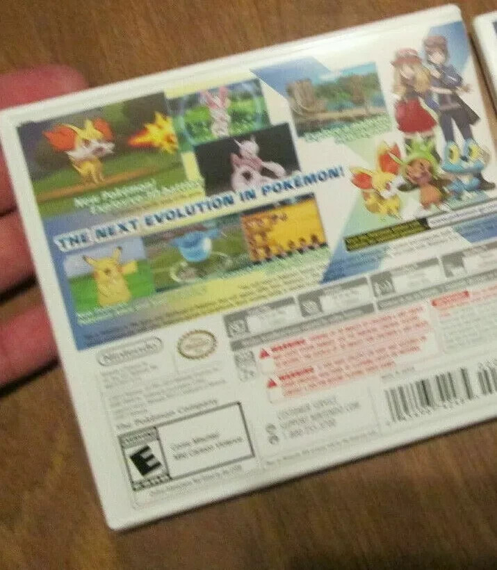 POKEMON X NINTENDO 3DS US EDITION BRAND NEW FACTORY SEALED