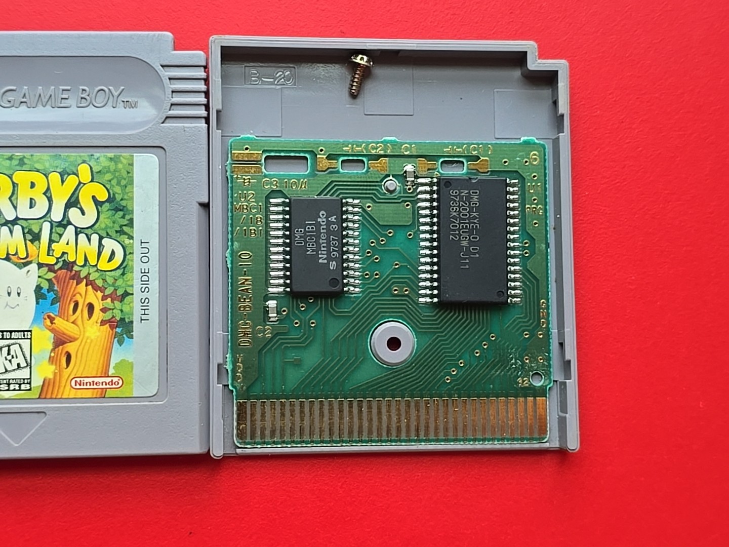 Kirby’s Dream Land Player’s Choice Ed. Nintendo Game Boy Original *Authentic*