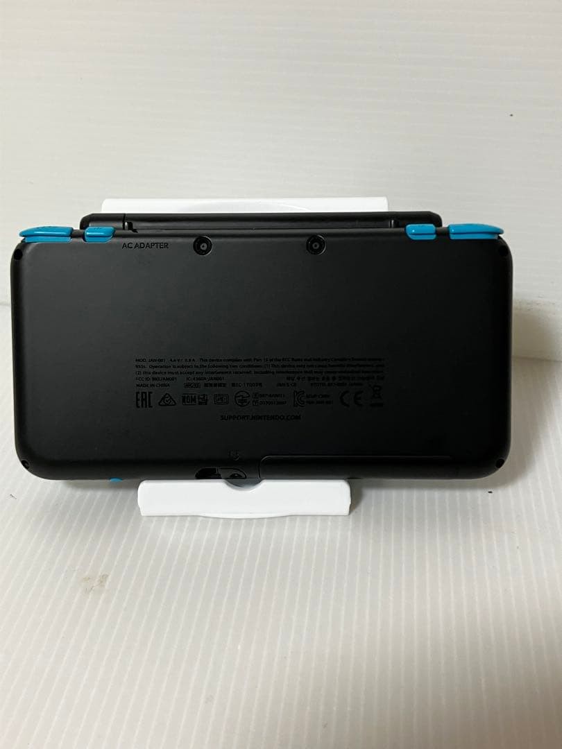 Tested and Factory Reset New 2DS LL Black x Turquoise Console