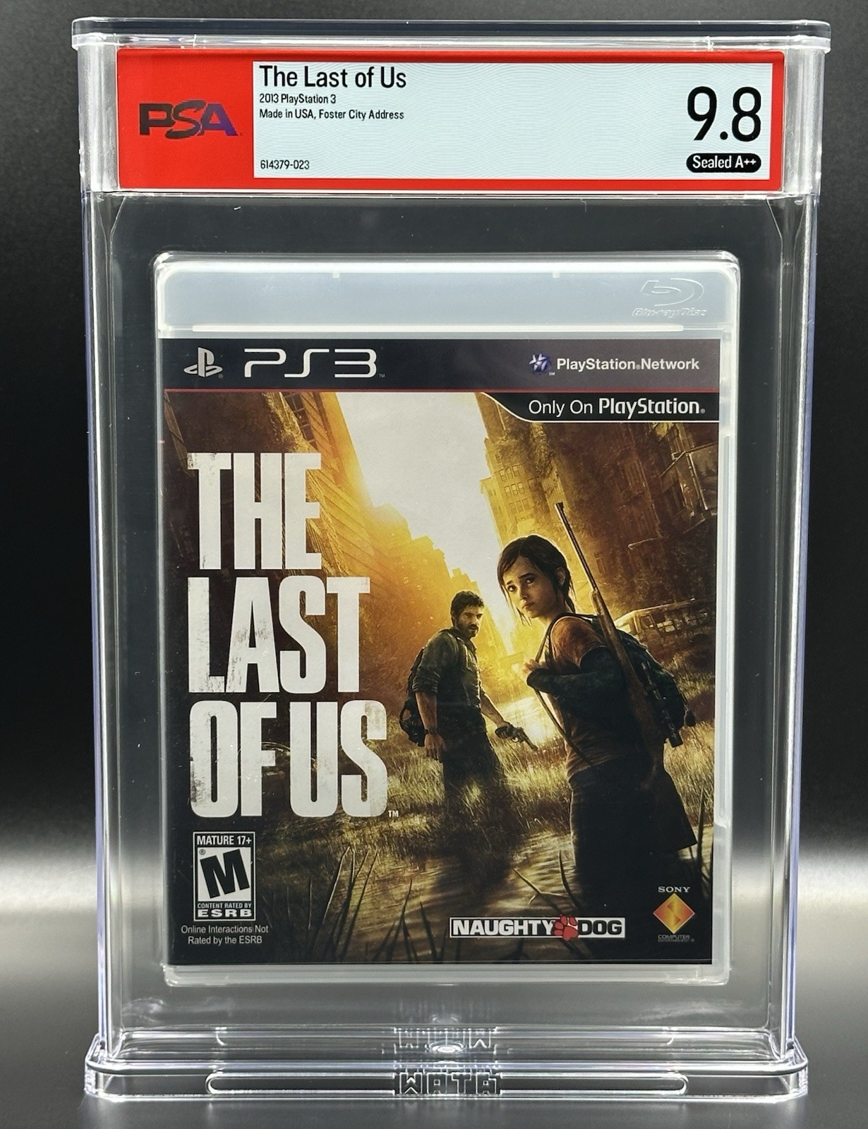 The Last of Us • PSA 9.8 A++ • 1st Print • PlayStation 3