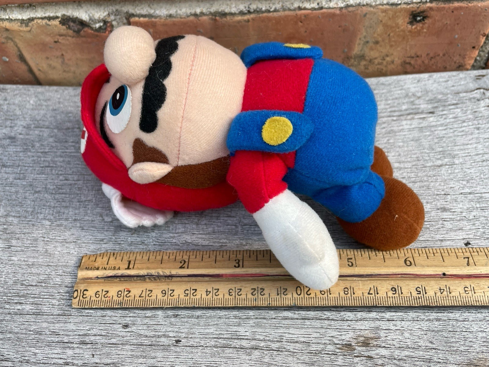 🔥 Vintage • Nintendo 64 Mario Wing Cap Plush Doll • BD&A