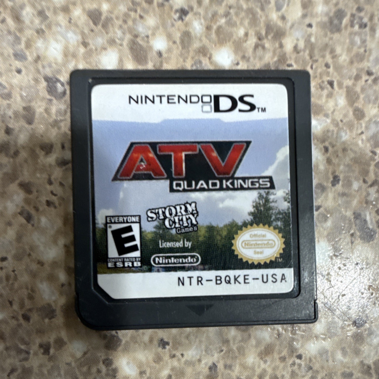 Storm City Games ATV Quad Kings Nintendo DS E-Everyone Racing NTSC-U/C