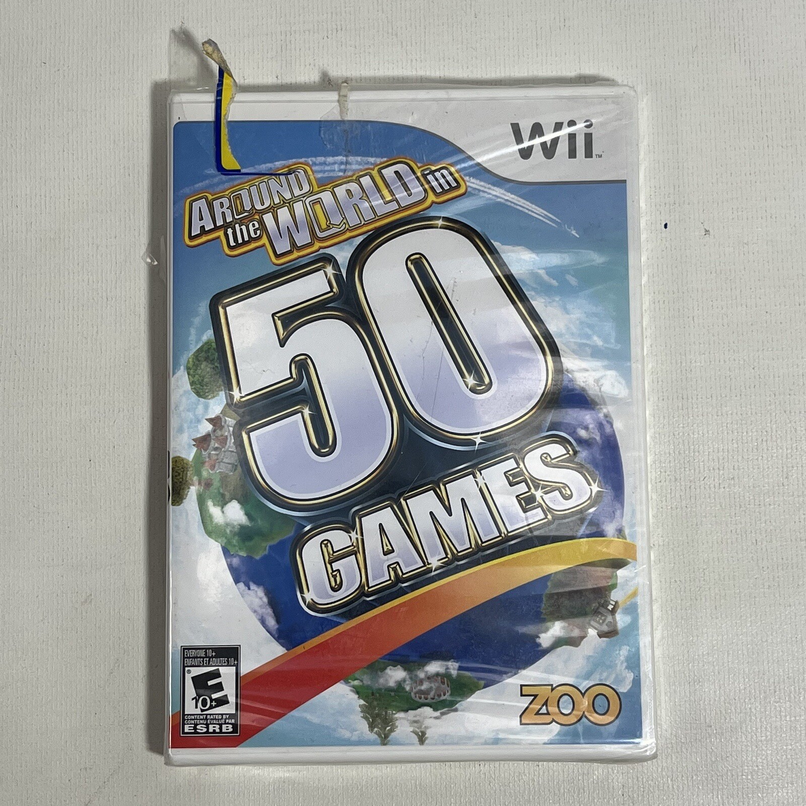 Around the World in 50 Games Nintendo Wii Brand New Factory Sealed Free Shipping