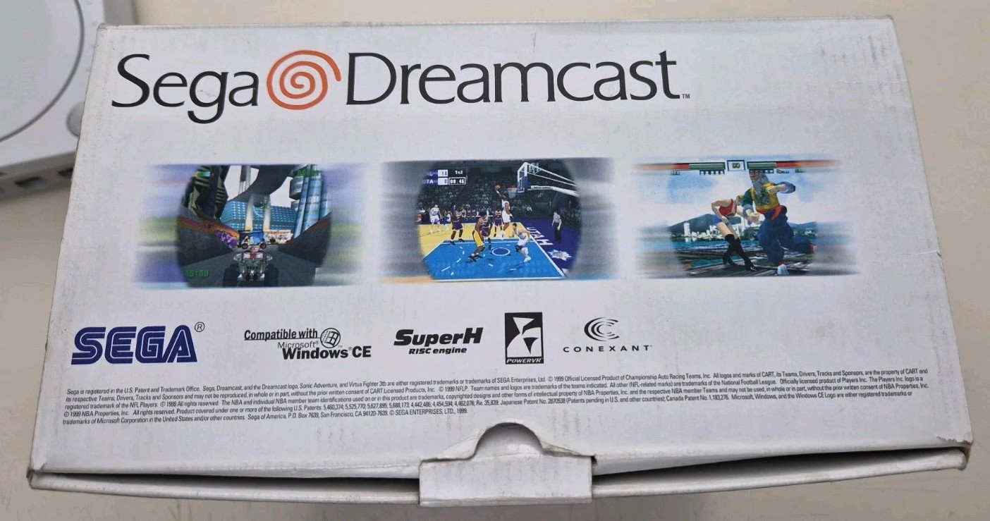 Sega Dreamcast – VA1 – OEM Box – OEM Controller – Cables – VMU – FULLY TESTED