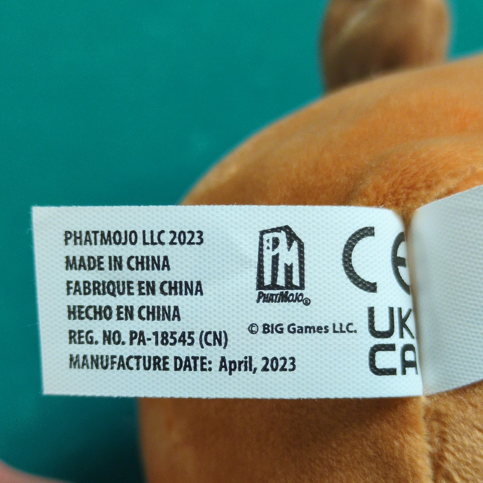 PhatMojo Pet Simulator Plush Squirrel Toy BIG Games LLC 2023