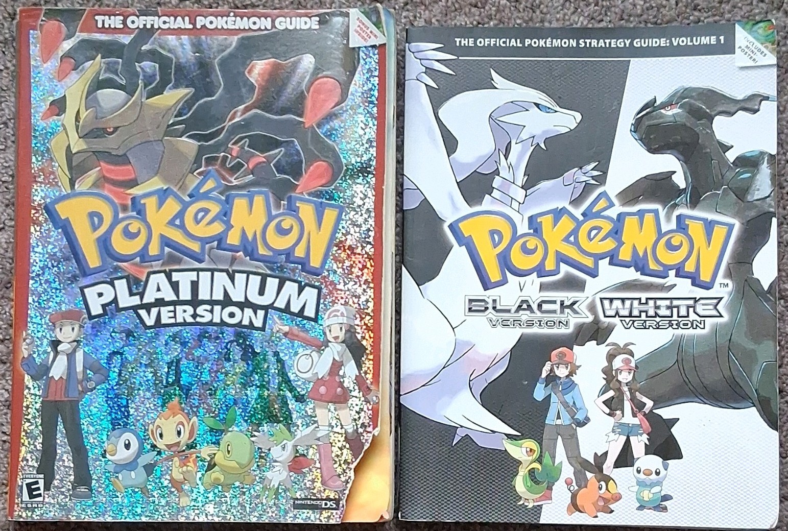 6 Prima Pokémon Pearl Diamond Platinum Black&White Heart Gold Soul Silver ’07-10