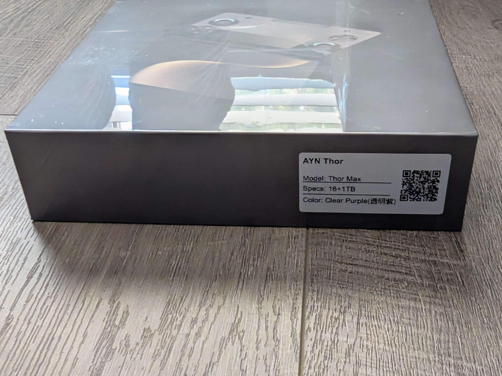 NEW UNOPENED AYN Thor Max 16GB 1TB Clear Purple | UFS ?? Storage | w/ lanyard