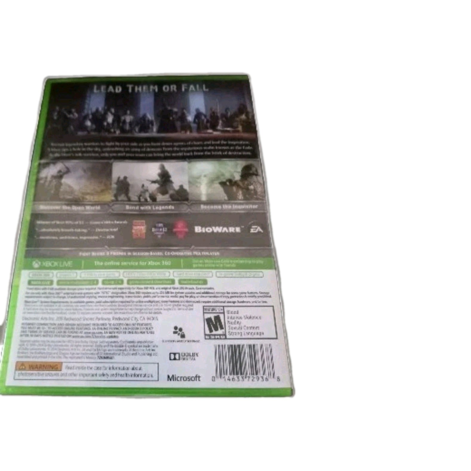 2014 New Dragon Age Inquisition Microsoft Xbox One Dragon Brand In Case