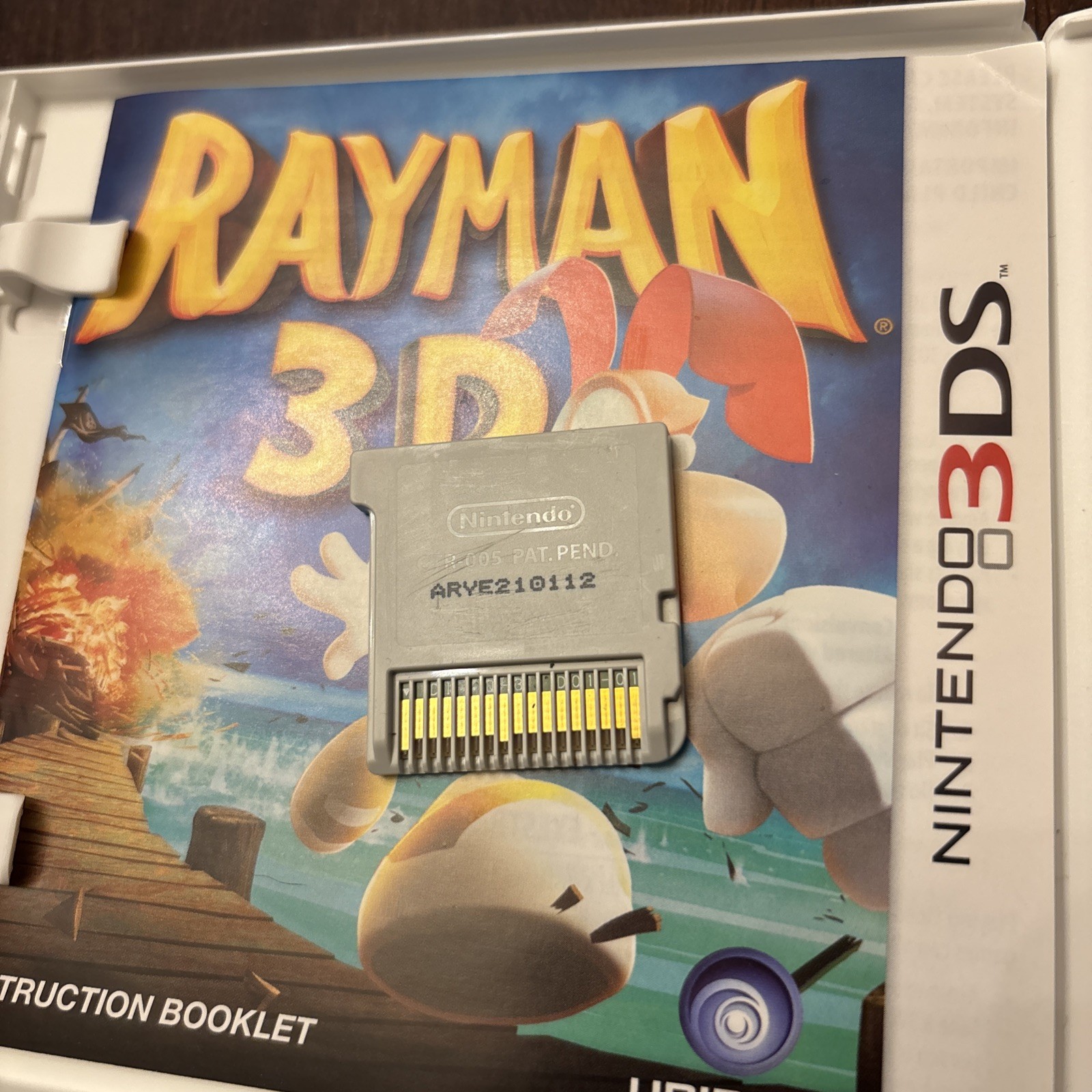 Rayman 3D Nintendo 3DS 2011 Complete in Box with Manual