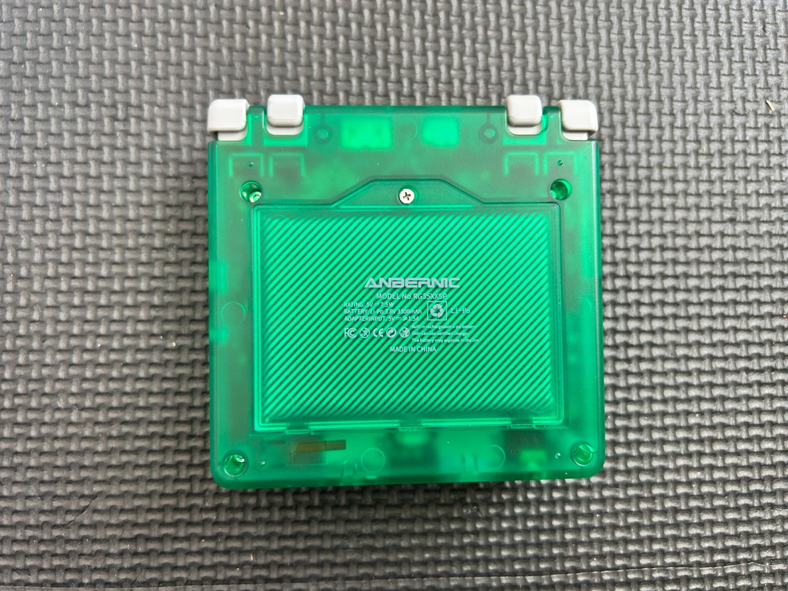 ANBERNIC RG35XX SP (TRANSPARENT GREEN) KNULLI 2 OS (64GB GAME CARD) (GXRG)