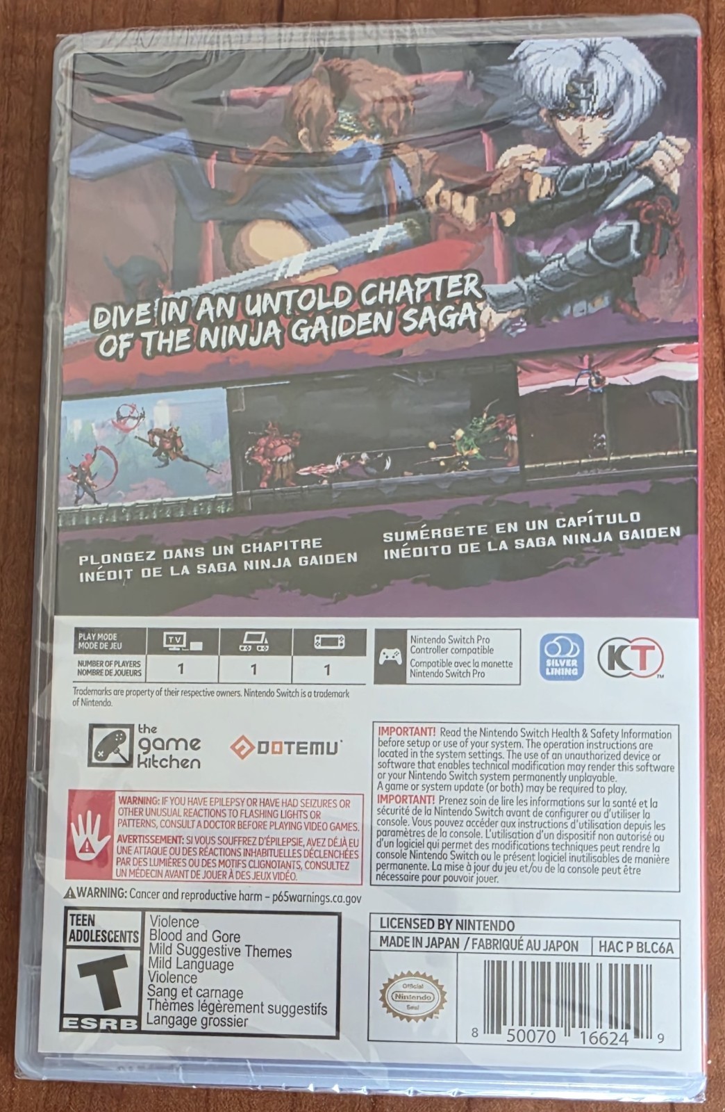 NINJA GAIDEN: Ragebound – Nintendo Switch (NEW)