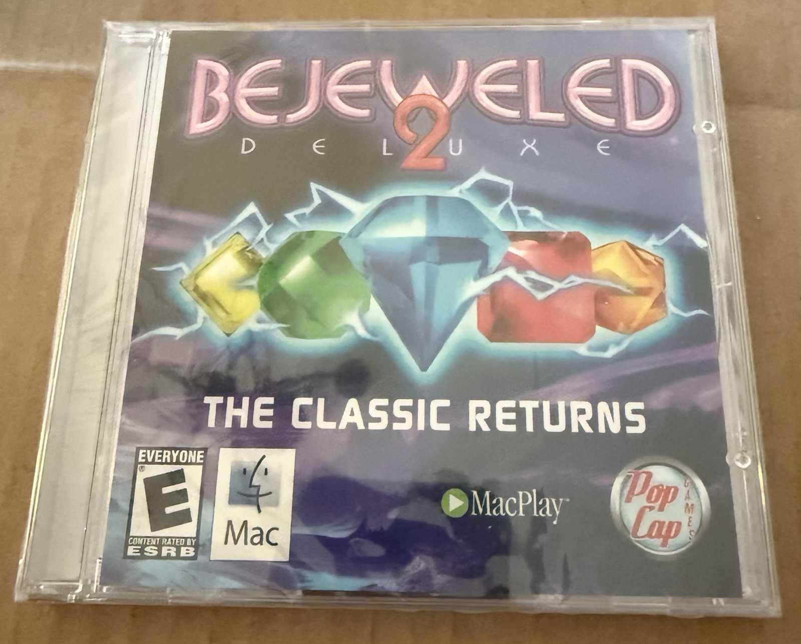 Bejeweled 2 Deluxe (PC, 2004) Factory Sealed *Open Box*