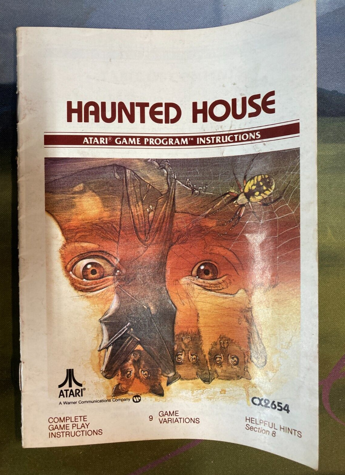 Asteroids Sears Red Variant, Circus Atari, Haunted House, Mouse Trap, and Combat