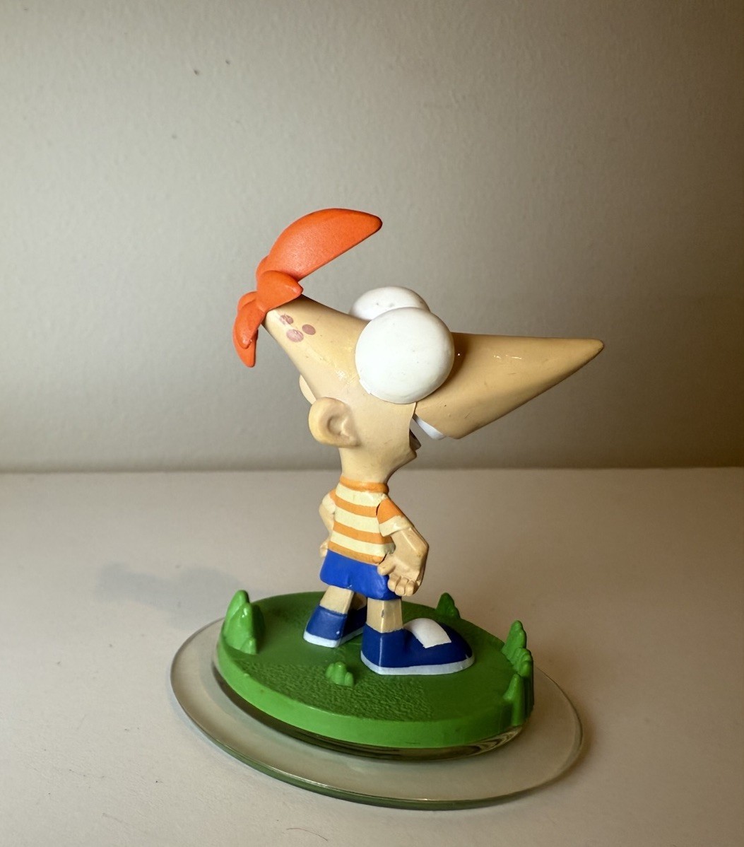 Disney Infinity Phineas and Ferb Character Figures Lot Agent P Perry