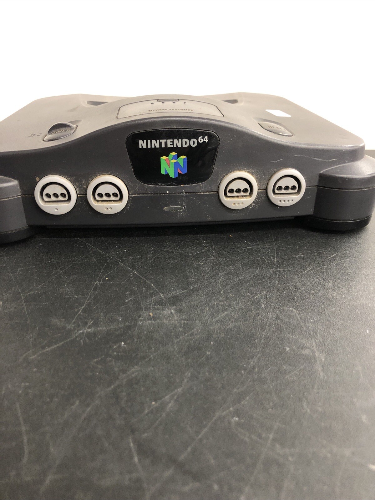 Nintendo 64 – Black W/ Controller, Jumper Pack ,adapter. Pwr Cord