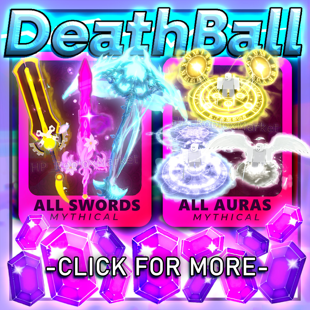 ALL Swords/Auras/Gems ROBLOX Death Ball 💎CHEAP • FAST DELIVERY⚡