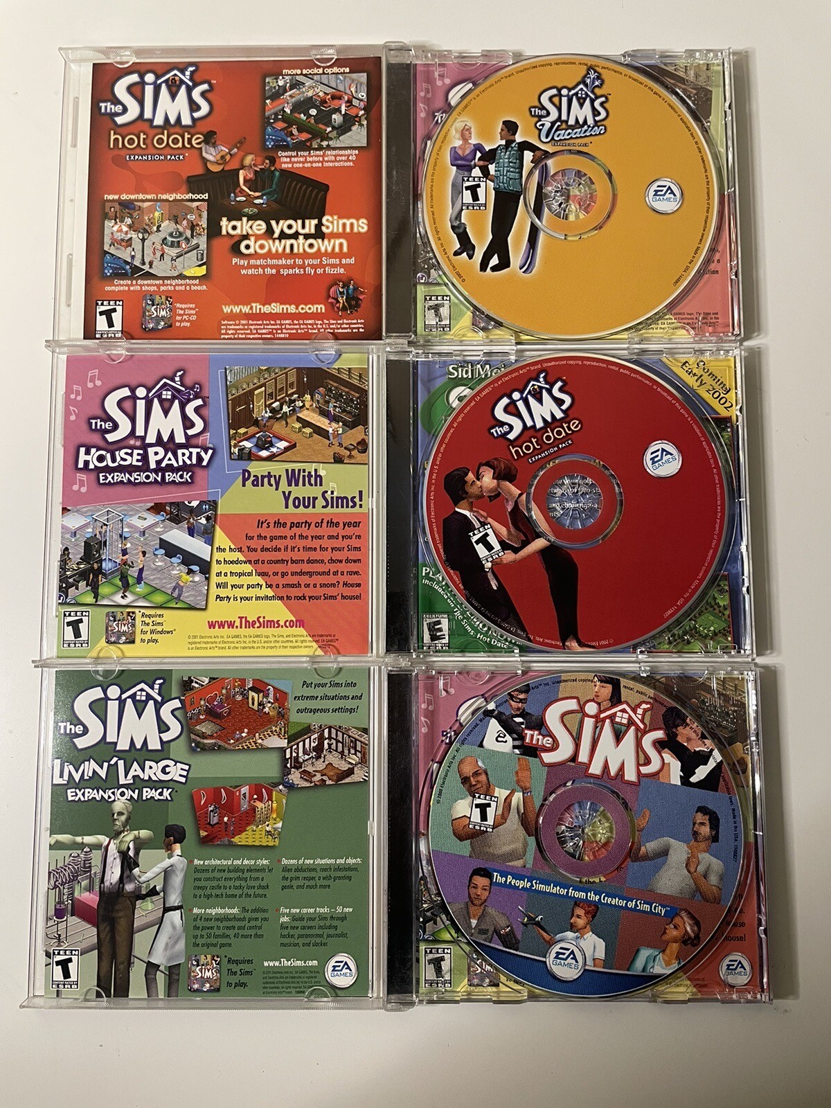 The Sims Series CD ROM Collection