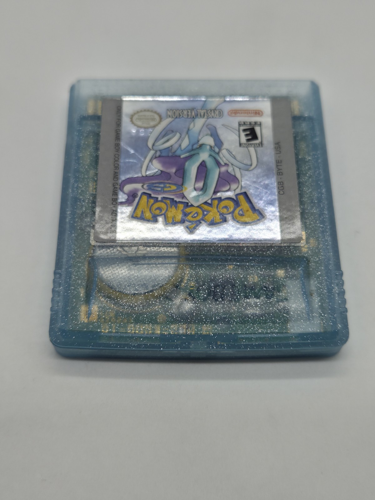 Pokemon Crystal Version (Game Boy Color) Authentic TESTED with protective case