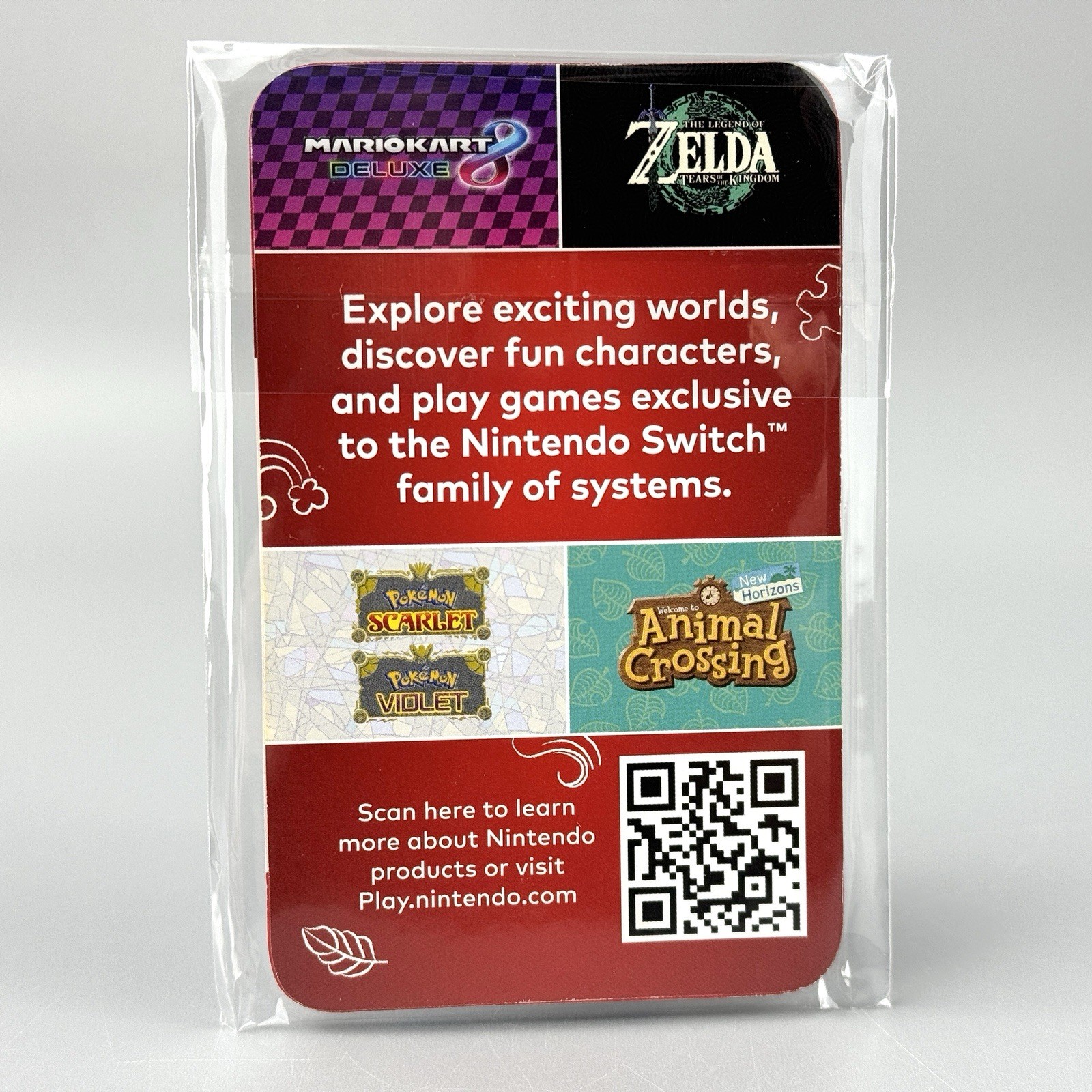 Authentic Nintendo Switch Character Card Set Limited Promotional Promo 2023