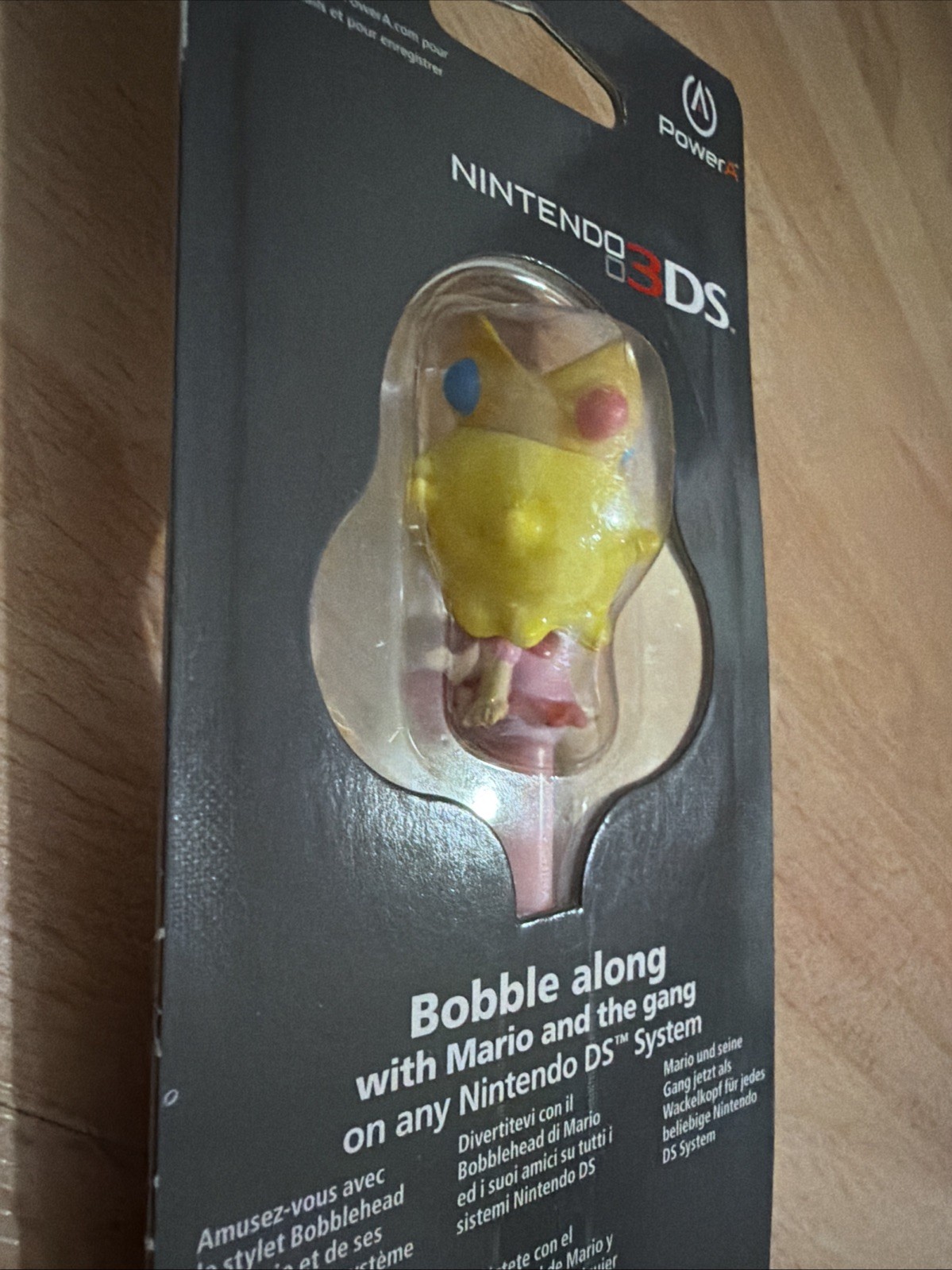 RARE Factory Sealed Baby Princess Peach Nintendo DS Bobblehead Stylus