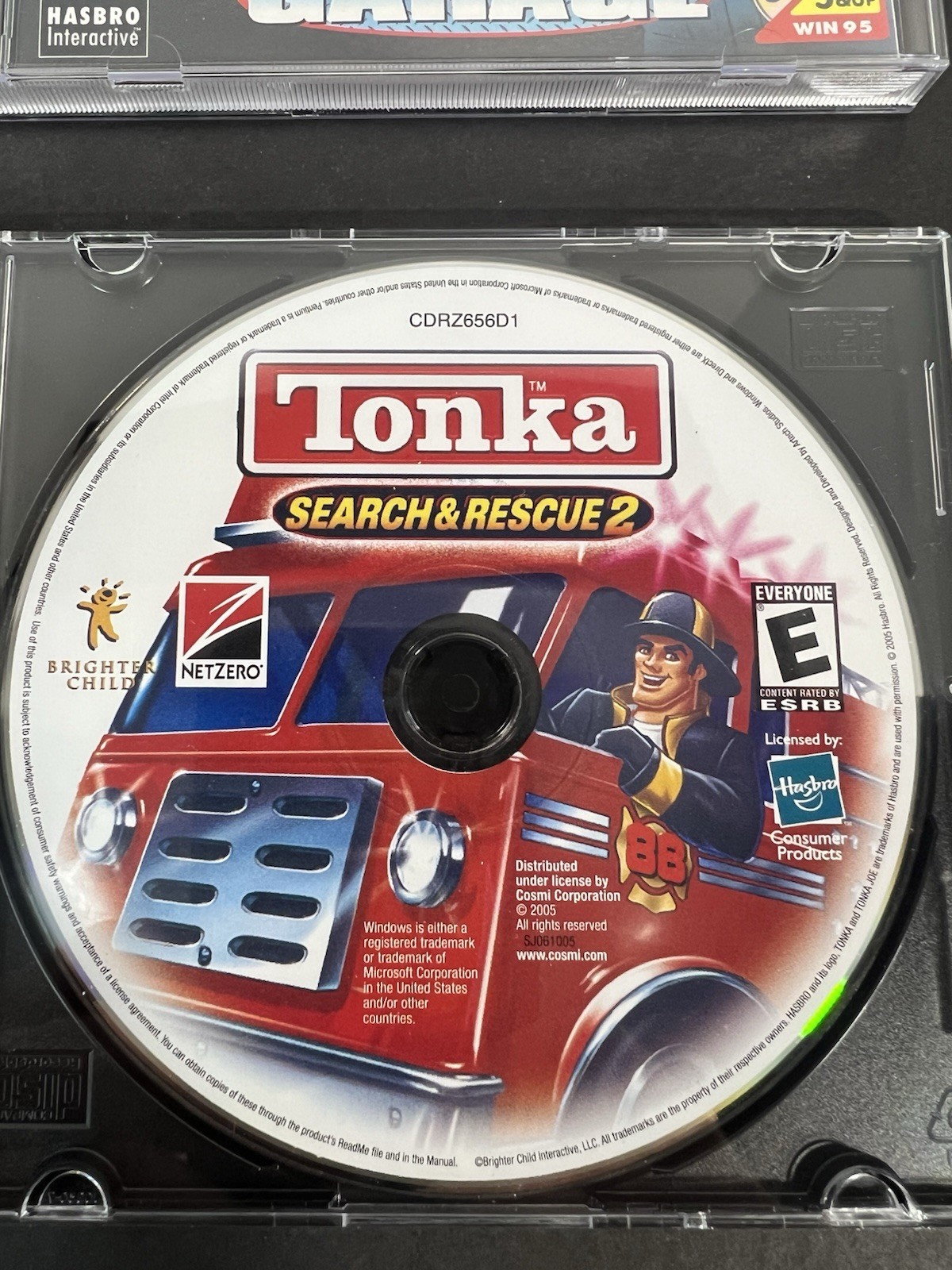 2 Tonka CD-ROM for Windows & Mac 1998| Search And Rescue 2| Garage
