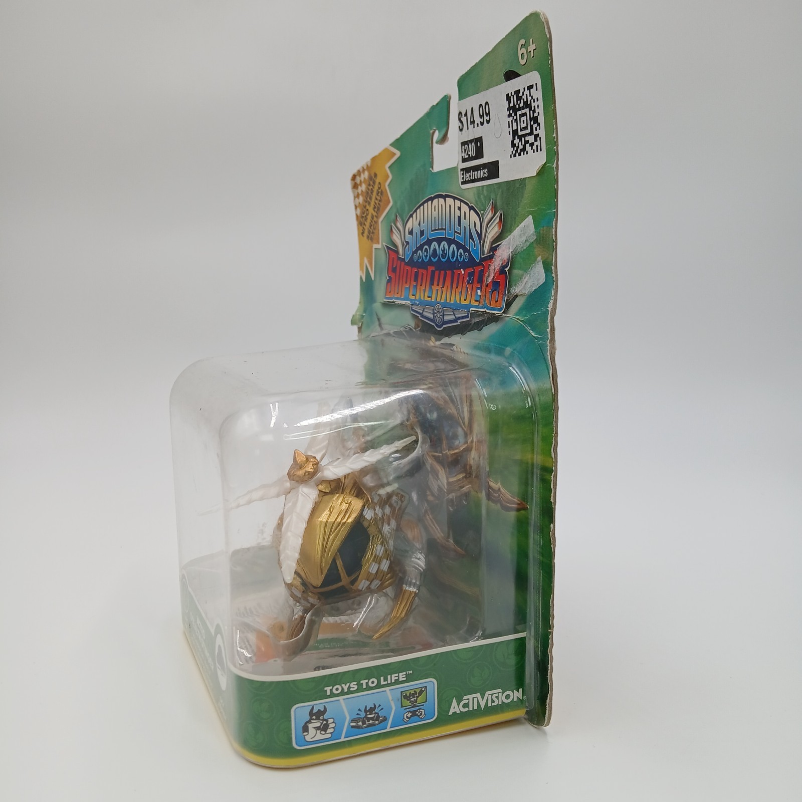 Skylanders SuperChargers Nitro Stealth Stinger Sky Vehicle Life Vie FLAW READ