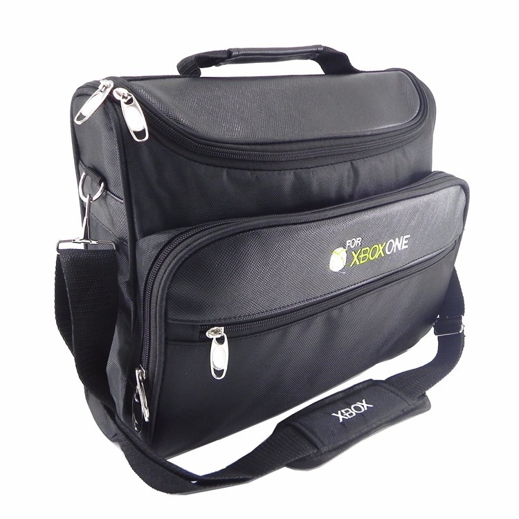 Travel Carry Case Bag for Microsoft Ms Xbox One Console Shoulder Carrying Black