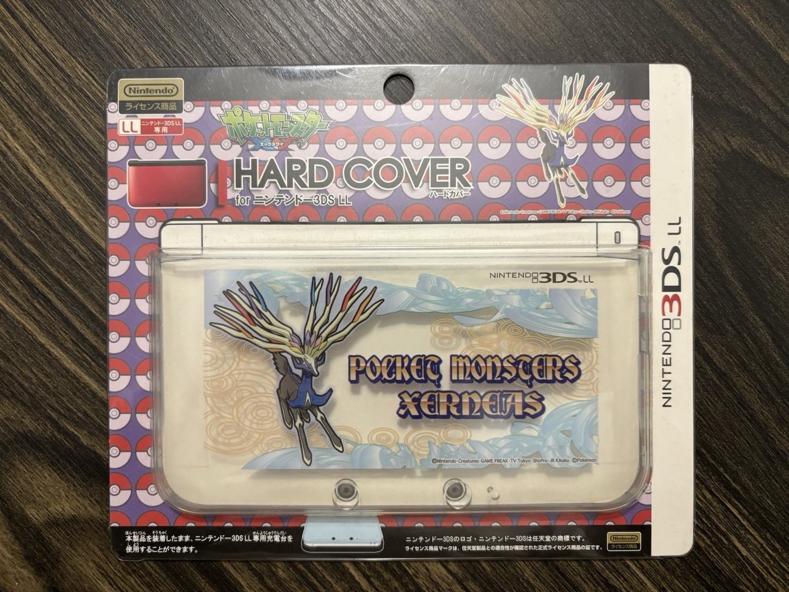 Sealed Pokemon Xerneas Hard Cover Shell Nintendo 3ds LL XL From Japan