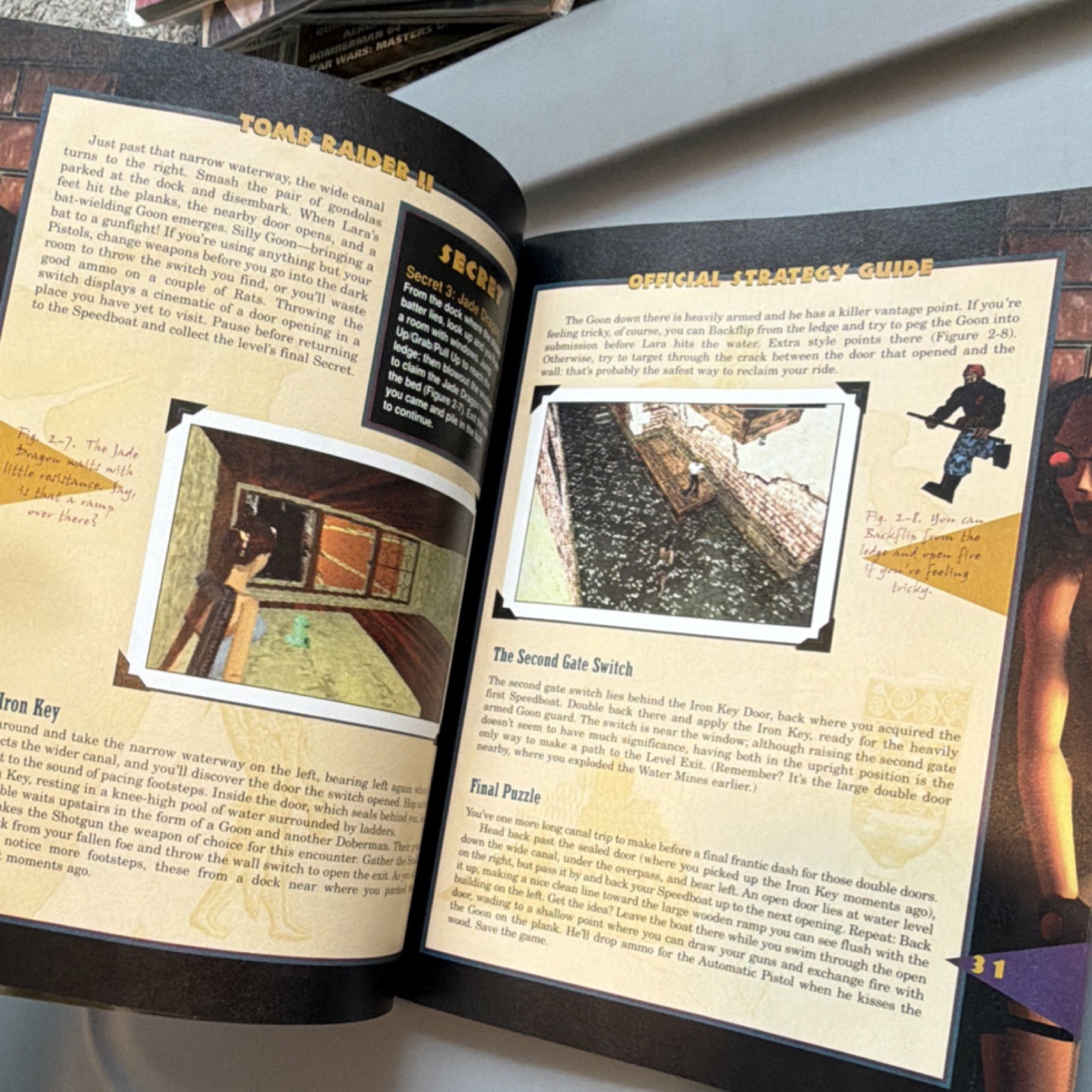 Prima Games Tomb Raider II Strategy Guide Secrets Tips Lara Croft