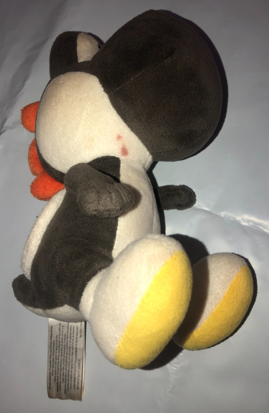Yoshi Mario DS Plush Gray Black Little Buddy Sanei 2015 Nintendo Japan Rare B