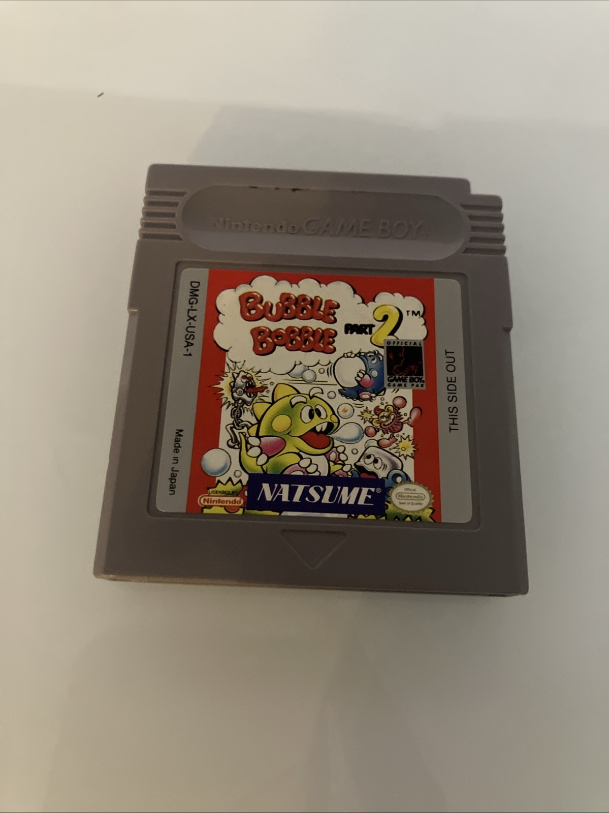 Bubble Bobble 2 Nintendo Gameboy Tested