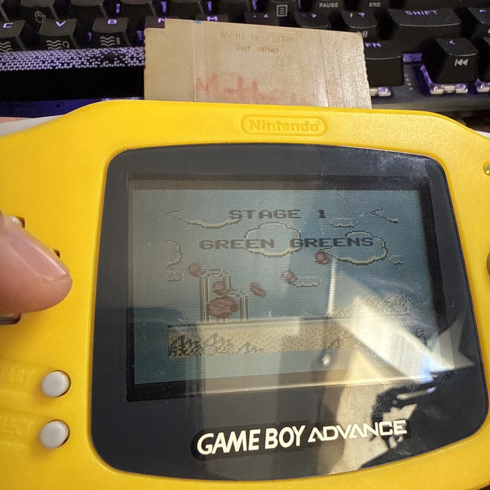 Kirby’s Dream Land (Nintendo Game Boy, 1992)- Game only Authentic Tested