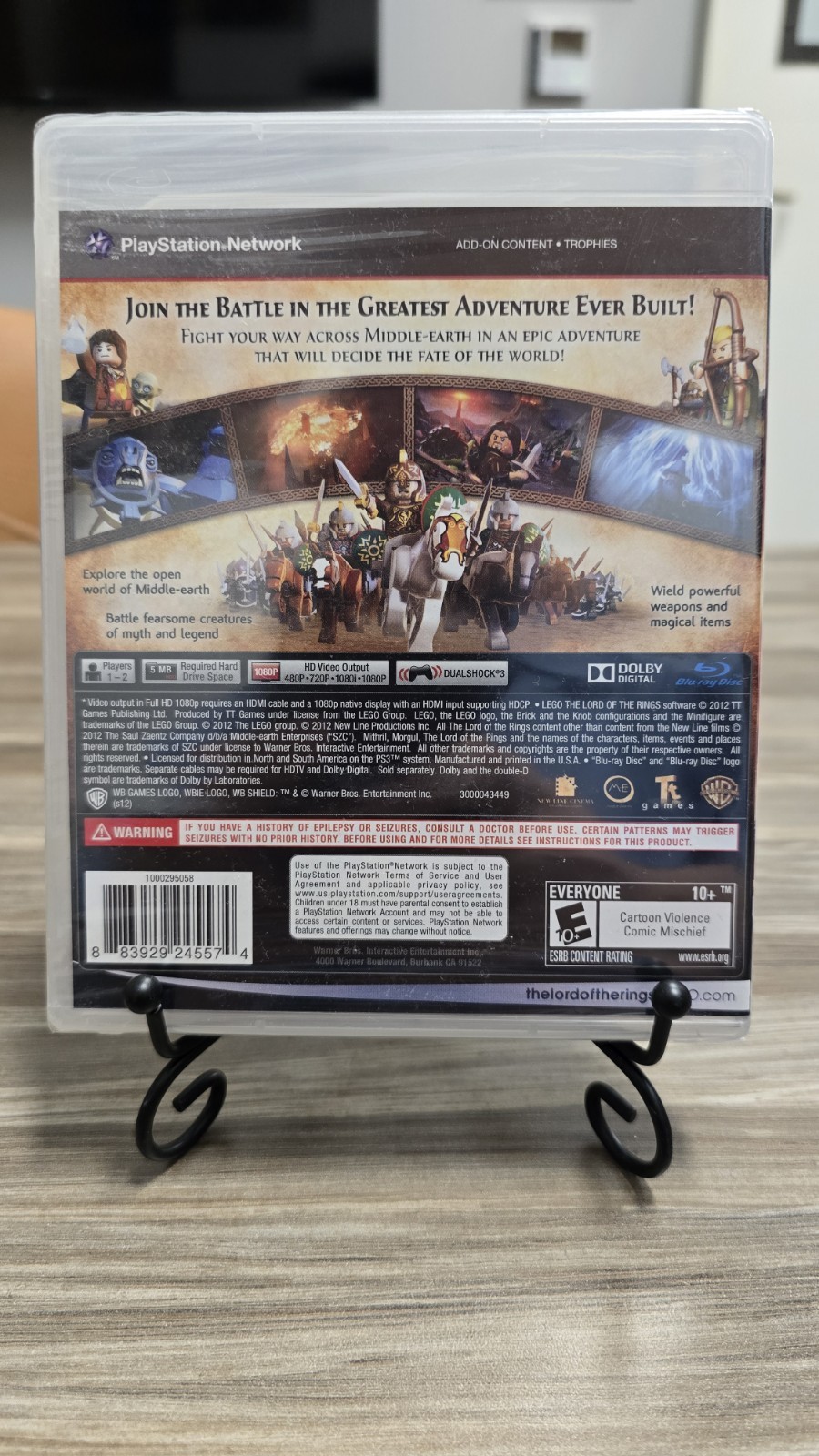 Lego Lord of the Rings – Sony PlayStation 3 Factory Sealed Black Label