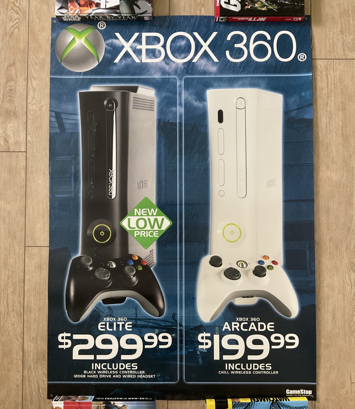 XBOX 360 HALO 3 ODST HUGE Store Display Sign 2009 Video Game Promo 33×48 Banner
