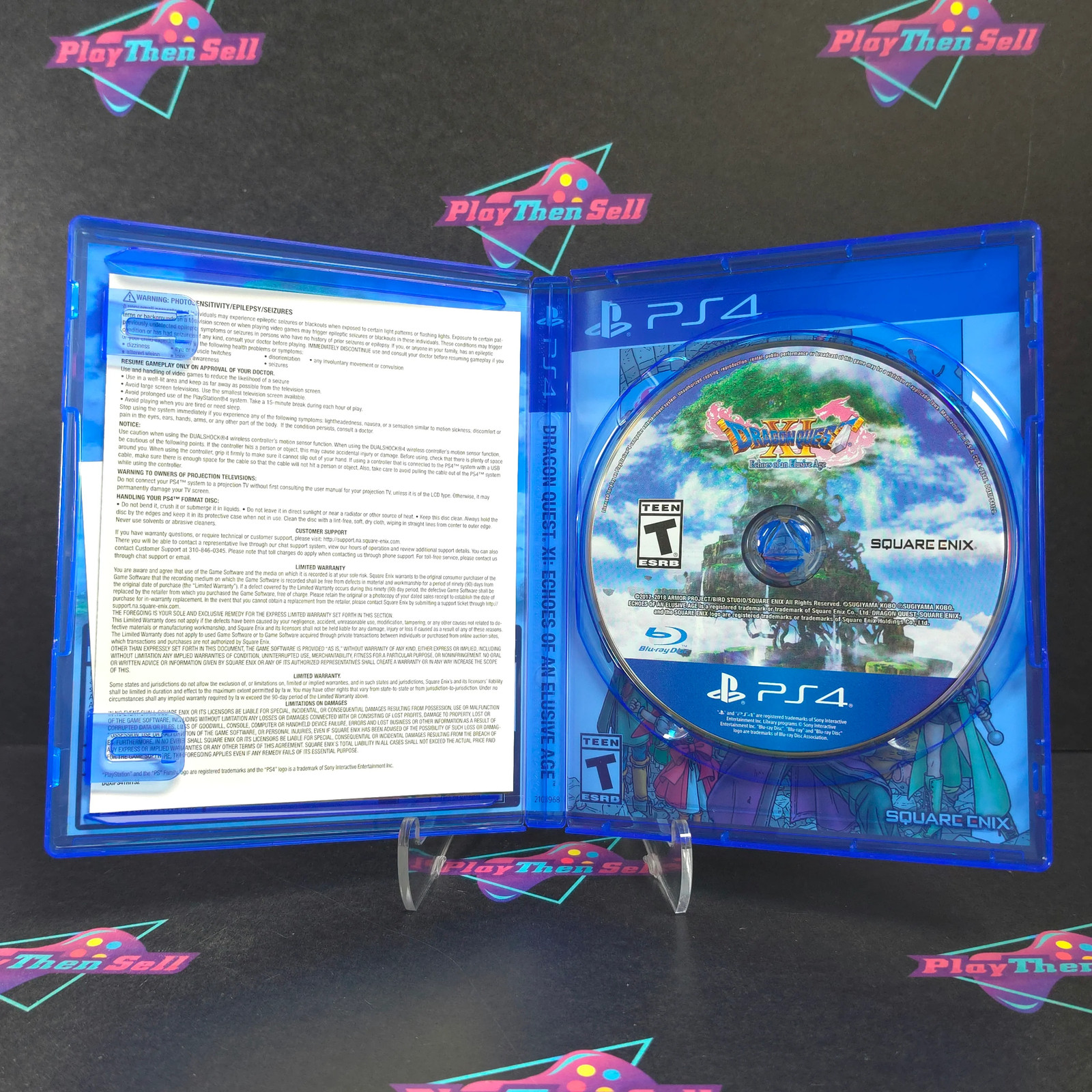 Dragon Quest XI (11) Echoes of an Elusive Age Edition of Light PS4 PlayStation