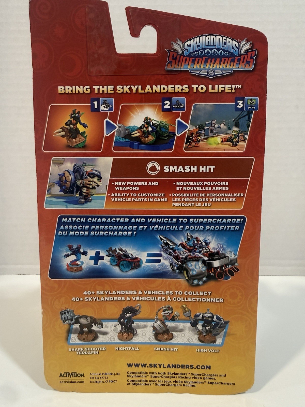 Skylanders SuperChargers Smash Hit Character Pack Brand New
