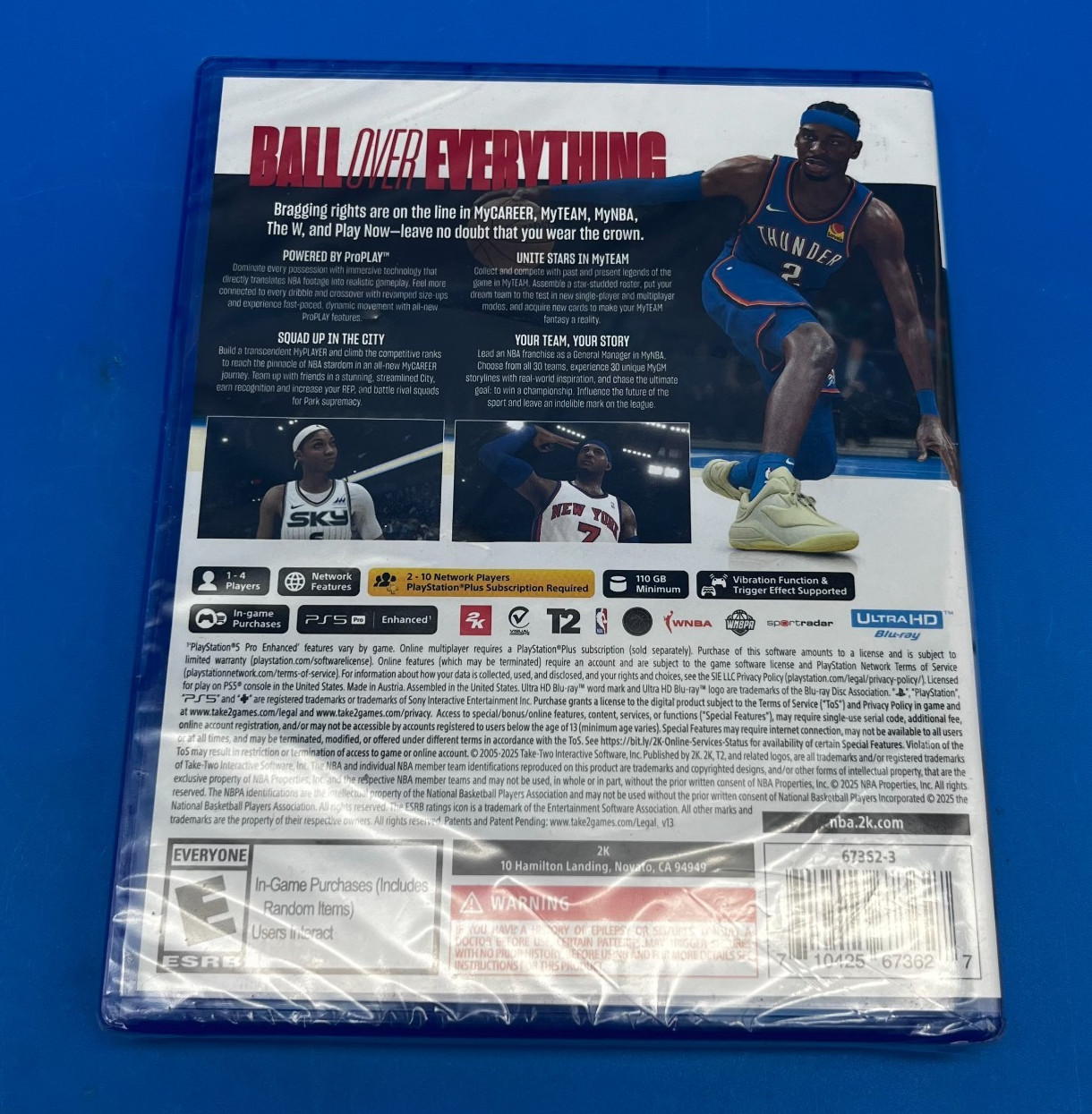 NBA 2K26 PS5 Playstation 5 New Video Game