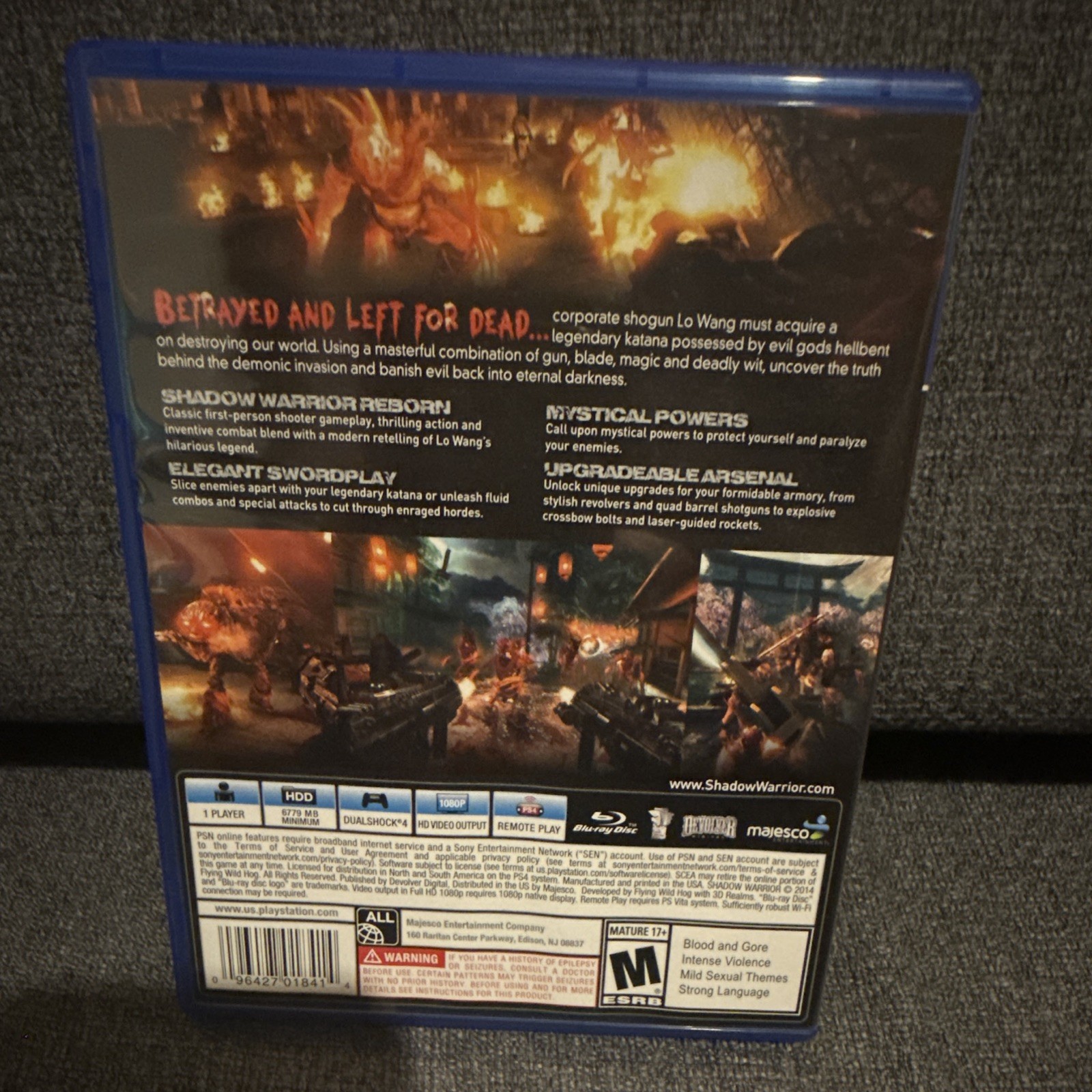Devolver Digital Shadow Warrior Series Sony PlayStation 4 Shooter Action M 2014