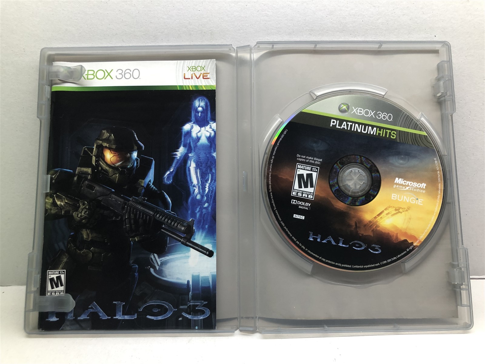 Halo 3 (Xbox 360, 2007) Complete Tested Working – Free Ship