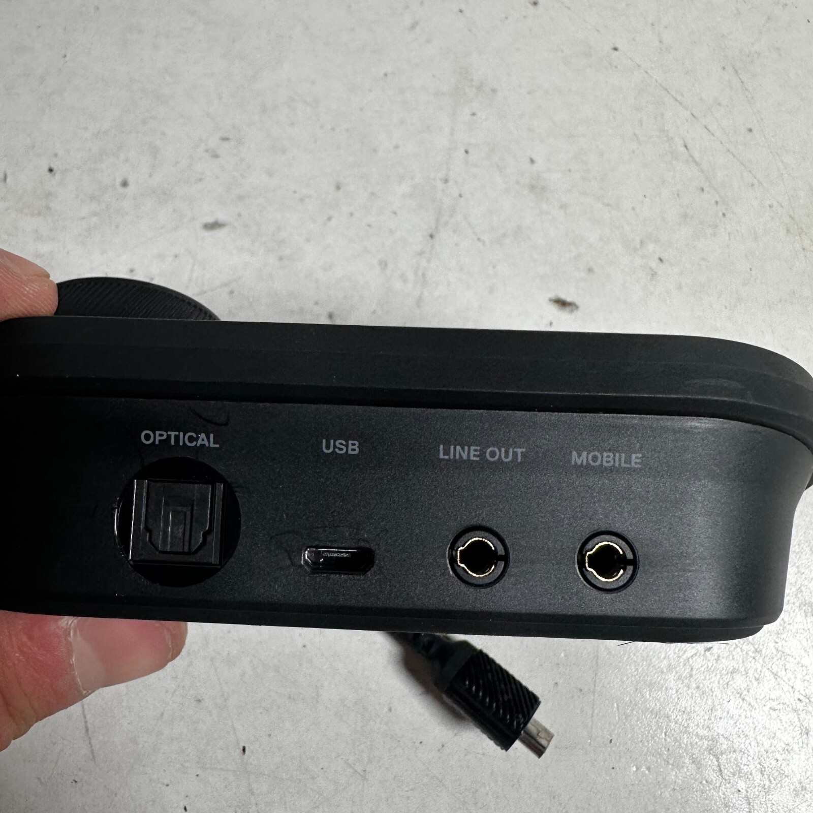 SteelSeries SC-00005 Black Wired 3.5mm Jack Portable USB Gaming DAC Convert Unit