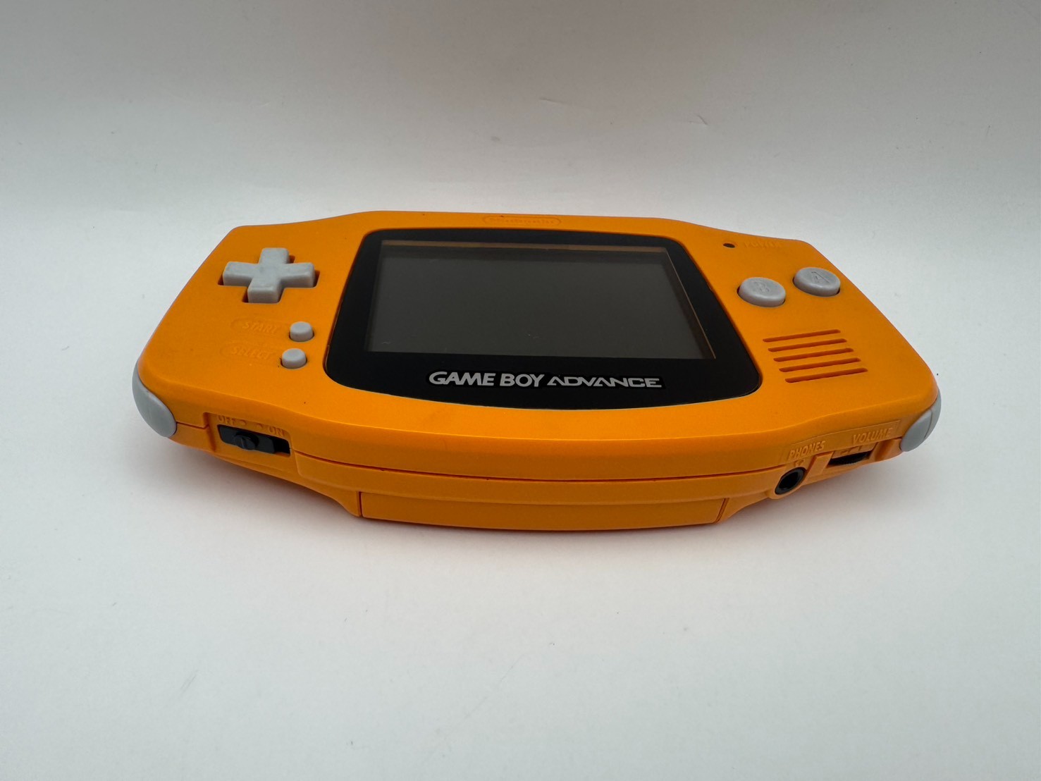 Nintendo Game Boy Advance Orange AGB-001 Console Japan Tested