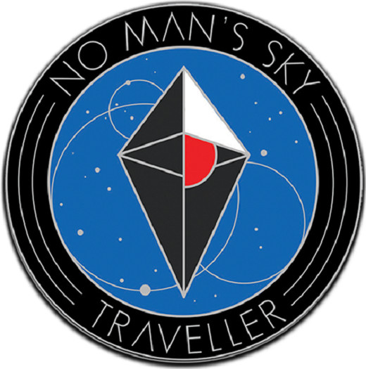 No Man’s Sky Traveller Pin – Limited from Explorers Collectors Edition – Mans