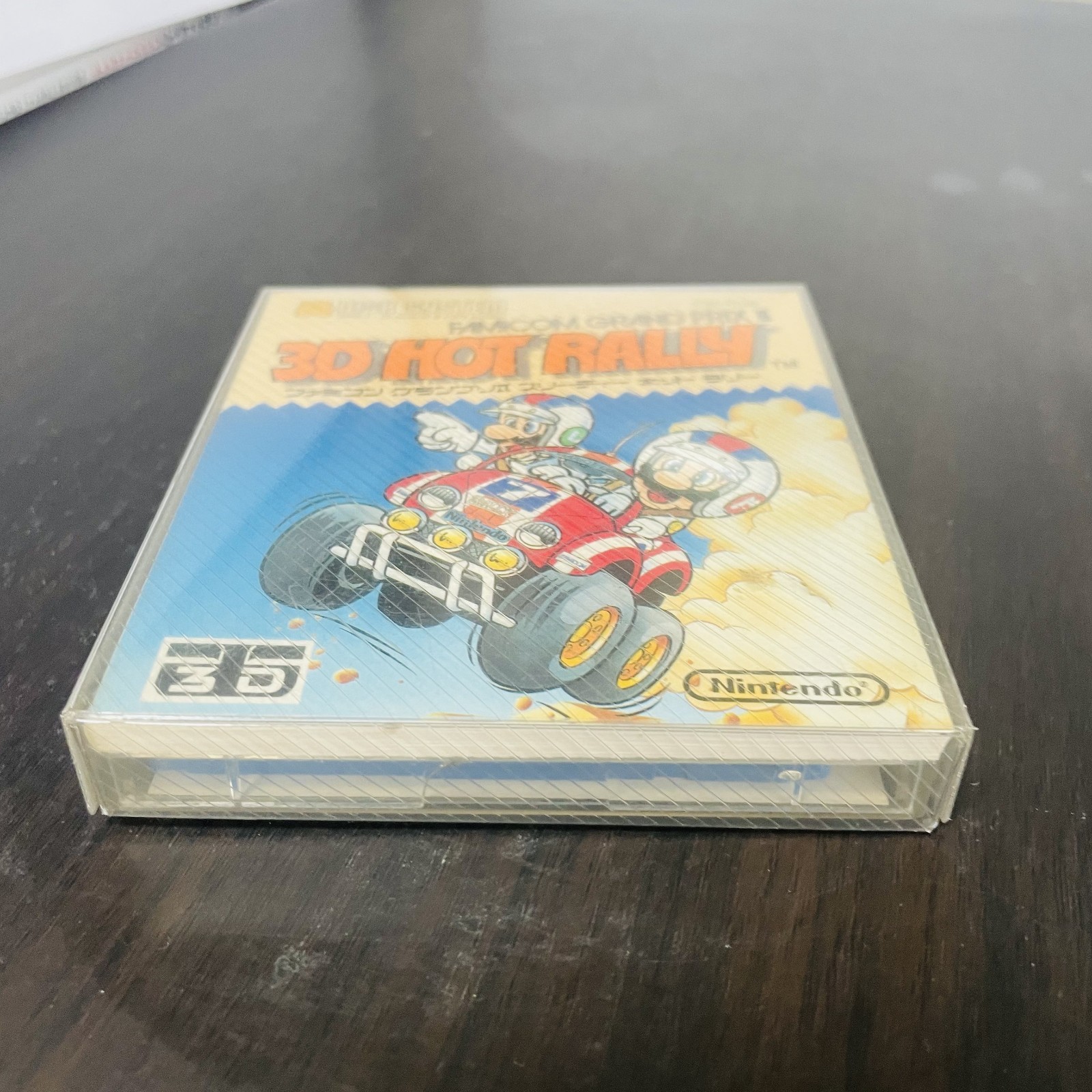 Famicom Grand Prix ll 3D Hot Rally 1988 Nintendo Disk System Racing FSC-TDRE